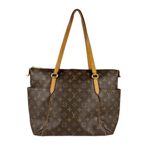 Louis Vuitton Monogram Totally Shoulder Bag Brown Canvas